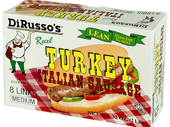 DiRUsso's 2lb Turkey Links