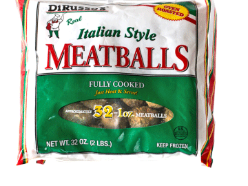 2 lb Beef Meatball Bag